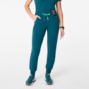 Figs womens caribbean blue scrub pants